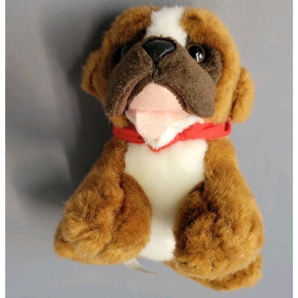 Build A Bear Workshop Kennel Pals Benard Dog Plush‎ Toy Stuffed Animal 4" Tall